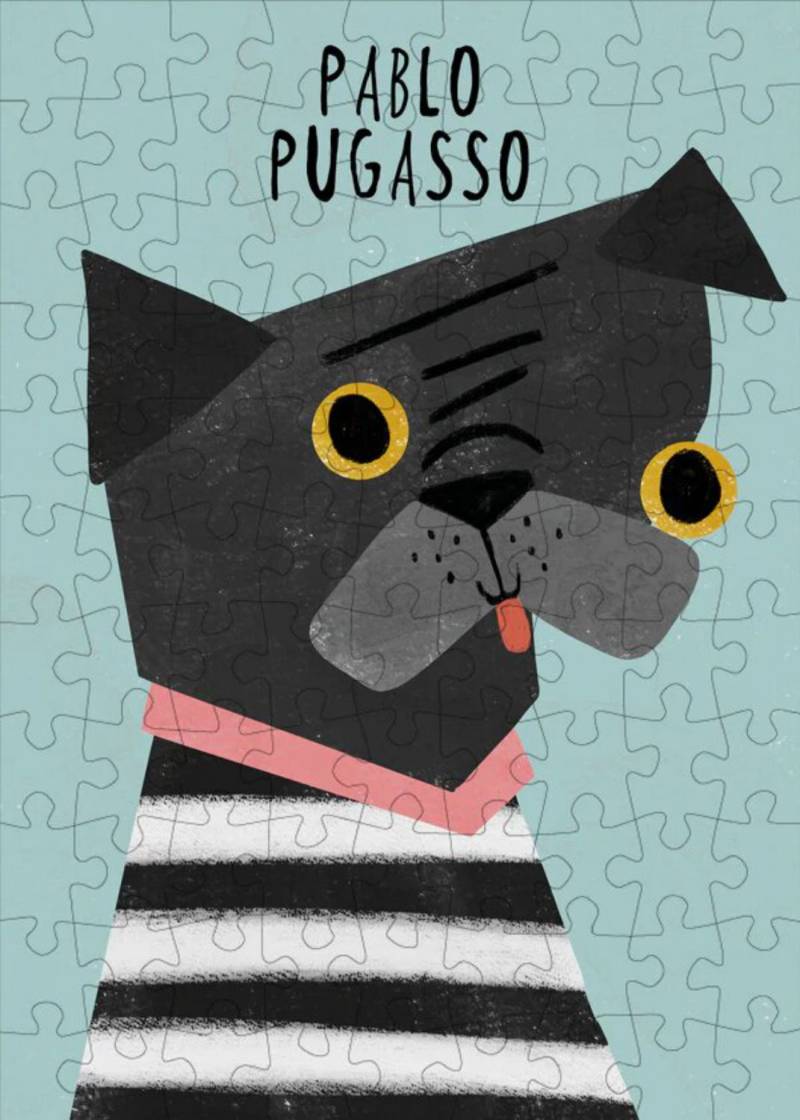 Happily Mini-Puzzle 99 Teile – Pablo Pugasso - von Happily