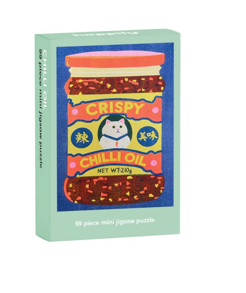 Happily MiniPuzzle 99 Teile – Chiliöl - von Happily