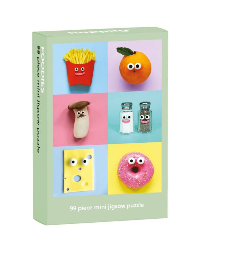Happily MiniPuzzle 99 Teile – Foodies - von Happily