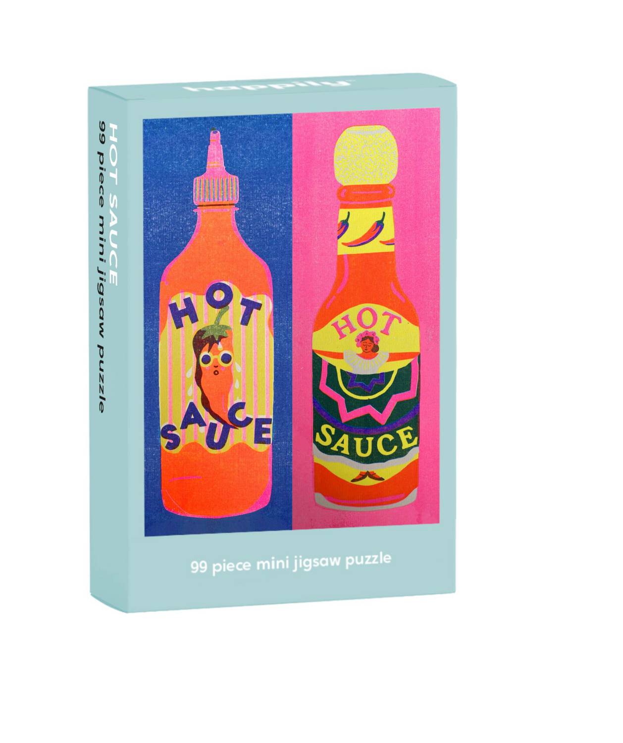 Happily MiniPuzzle 99 Teile - Hot Sauce - Happily MiniPuzzle 99 Teile - Hot Sauce - von Happily