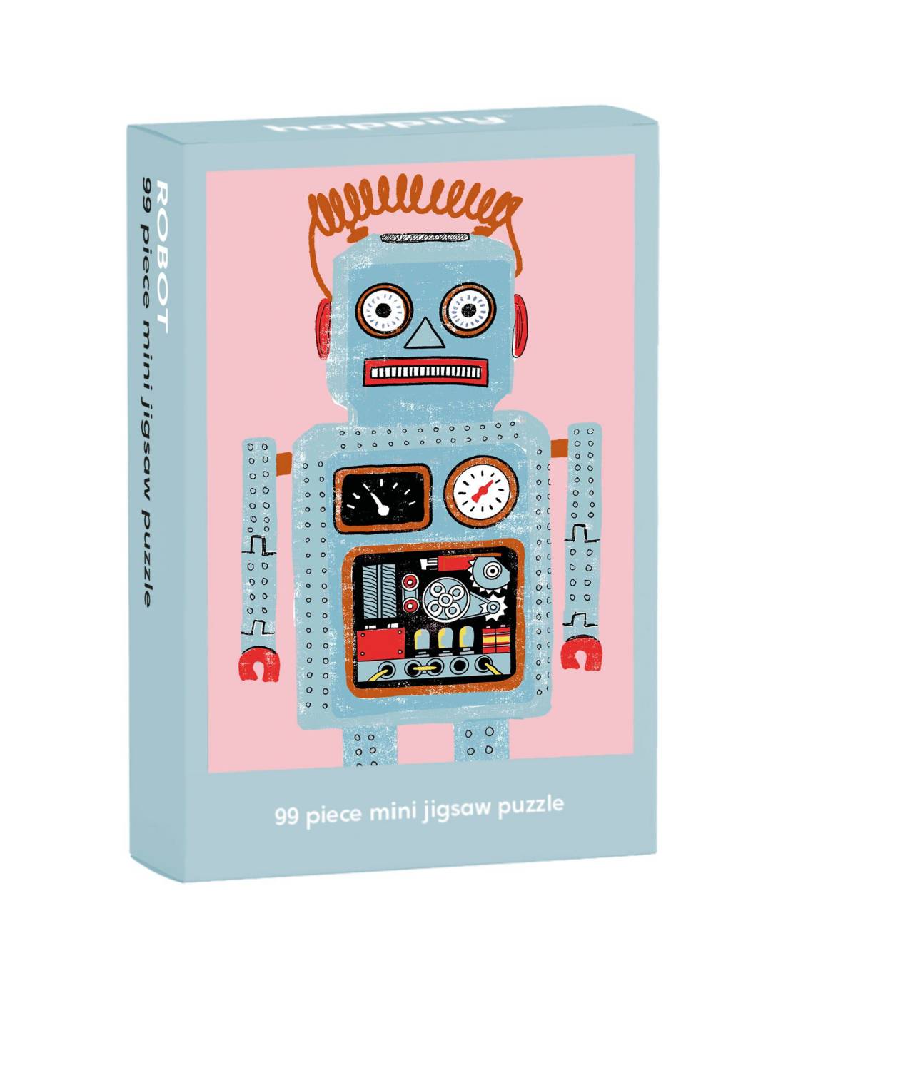 Happily MiniPuzzle 99 Teile – Roboter - Happily MiniPuzzle 99 Teile – Roboter - von Happily