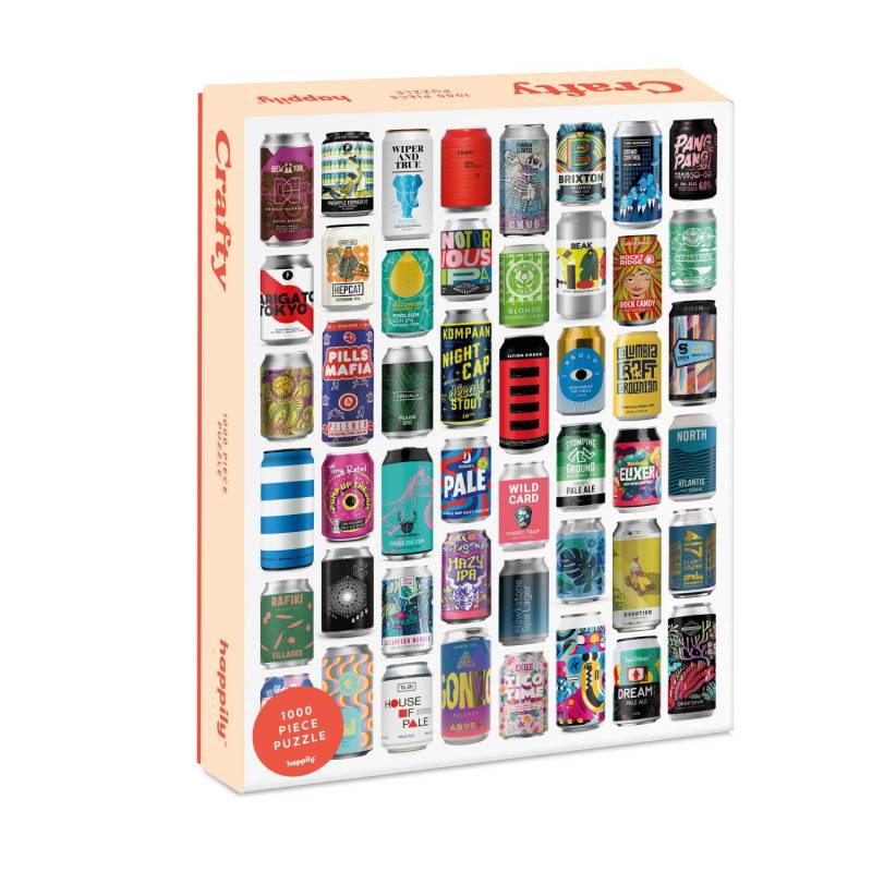 Happily Puzzle 1000 Teile – Crafty - von Happily