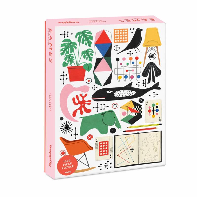 Happily Puzzle 1000 Teile - Eames - Happily Puzzle 1000 Teile - Eames - von Happily