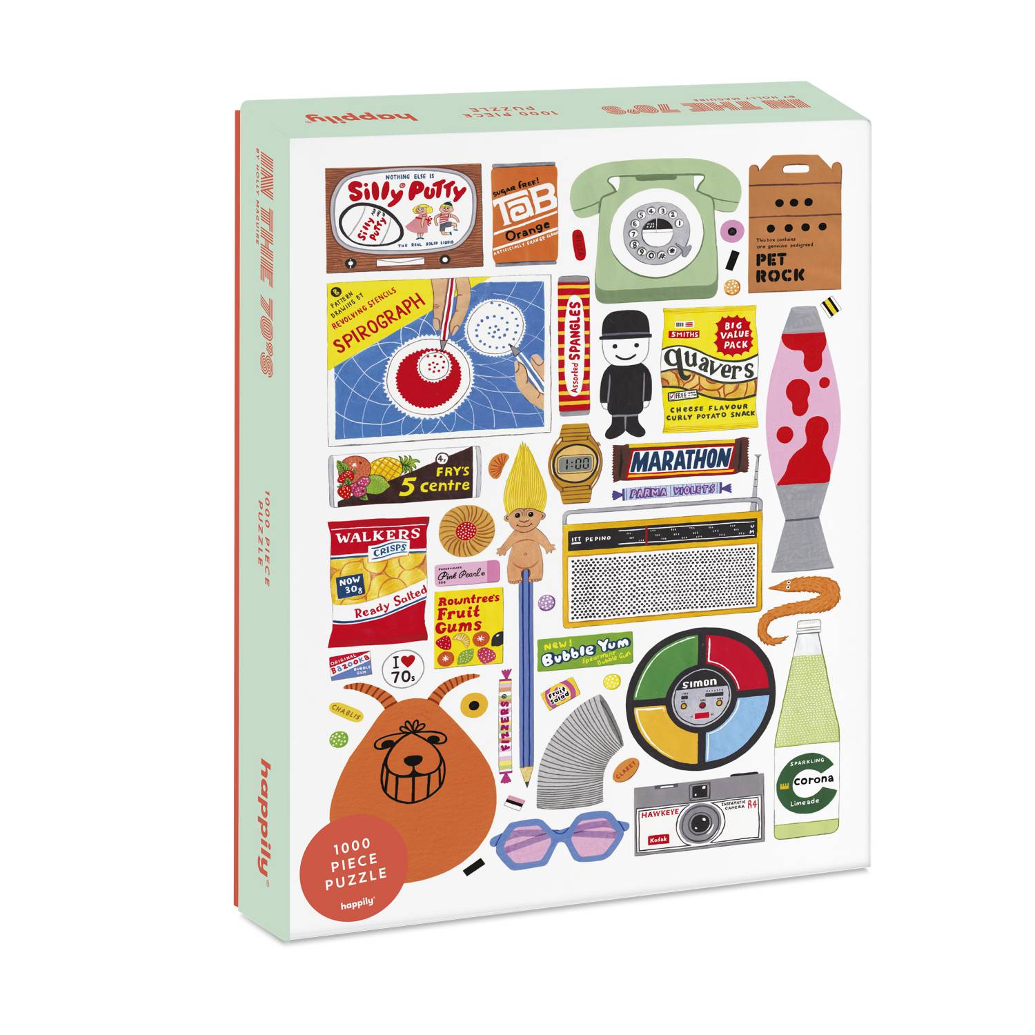 Happily Puzzle 1000 Teile – In the 70s - Happily Puzzle 1000 Teile – In the 70s - von Happily