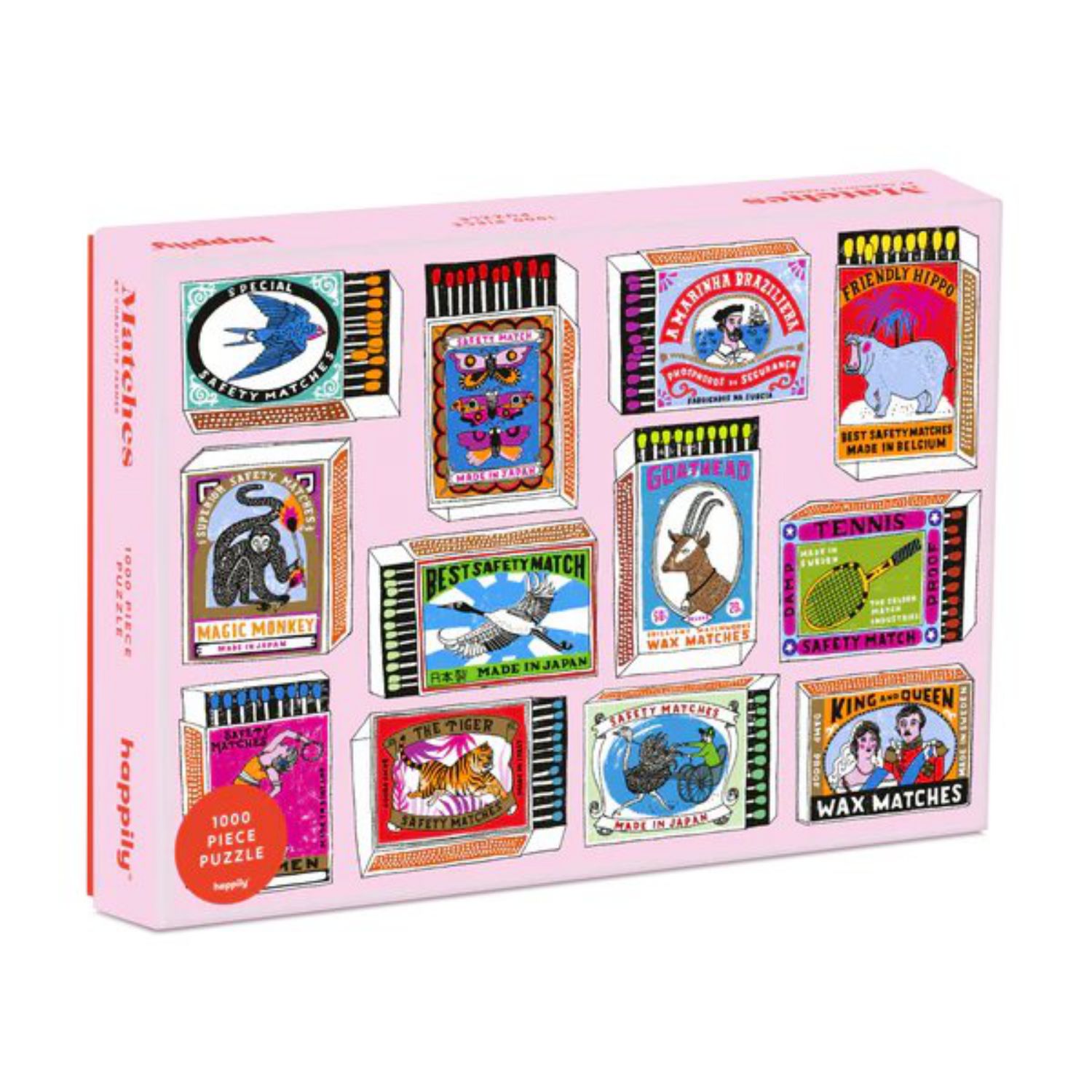 Happily Puzzle 1000 Teile – Matches - Happily Puzzle 1000 Teile – Matches - von Happily