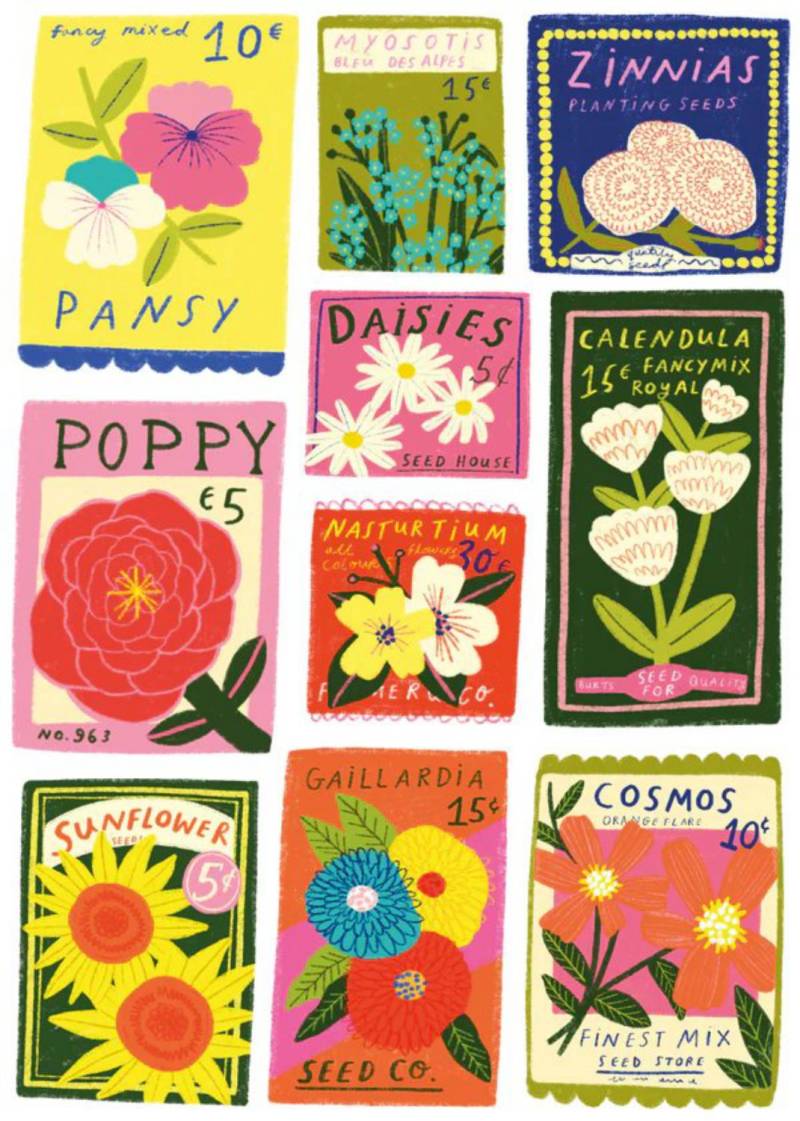 Happily Puzzle 1000 Teile – Seeds - Happily Puzzle 1000 Teile – Seeds - von Happily