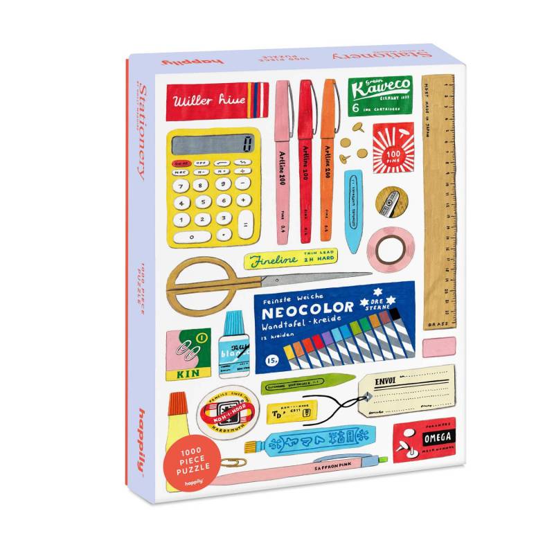 Happily Puzzle 1000 Teile - Stationery - von Happily