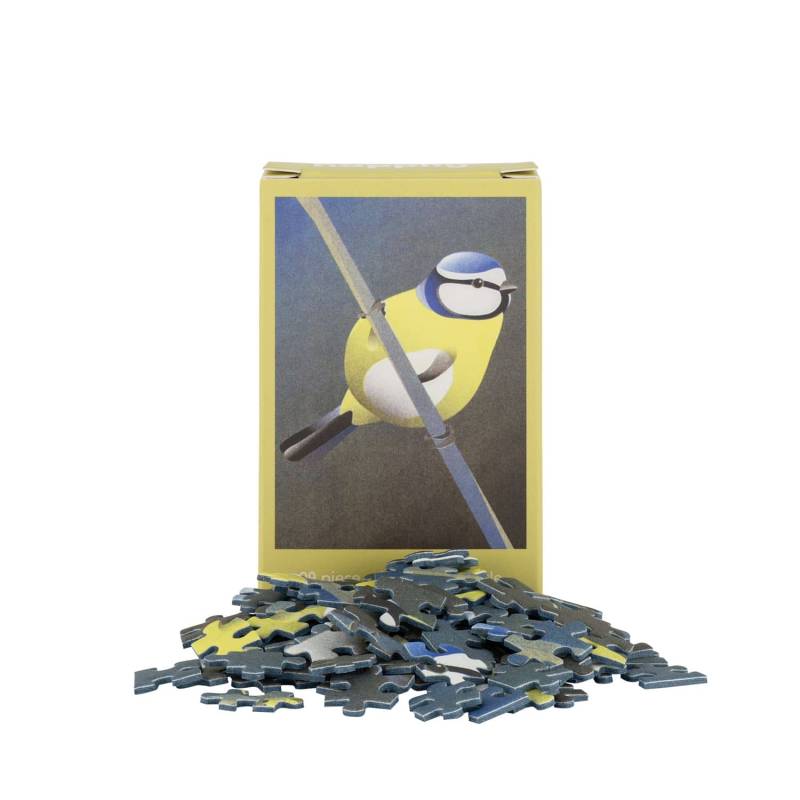 Happily Puzzle 99 Teile - Blue Tit - von Happily