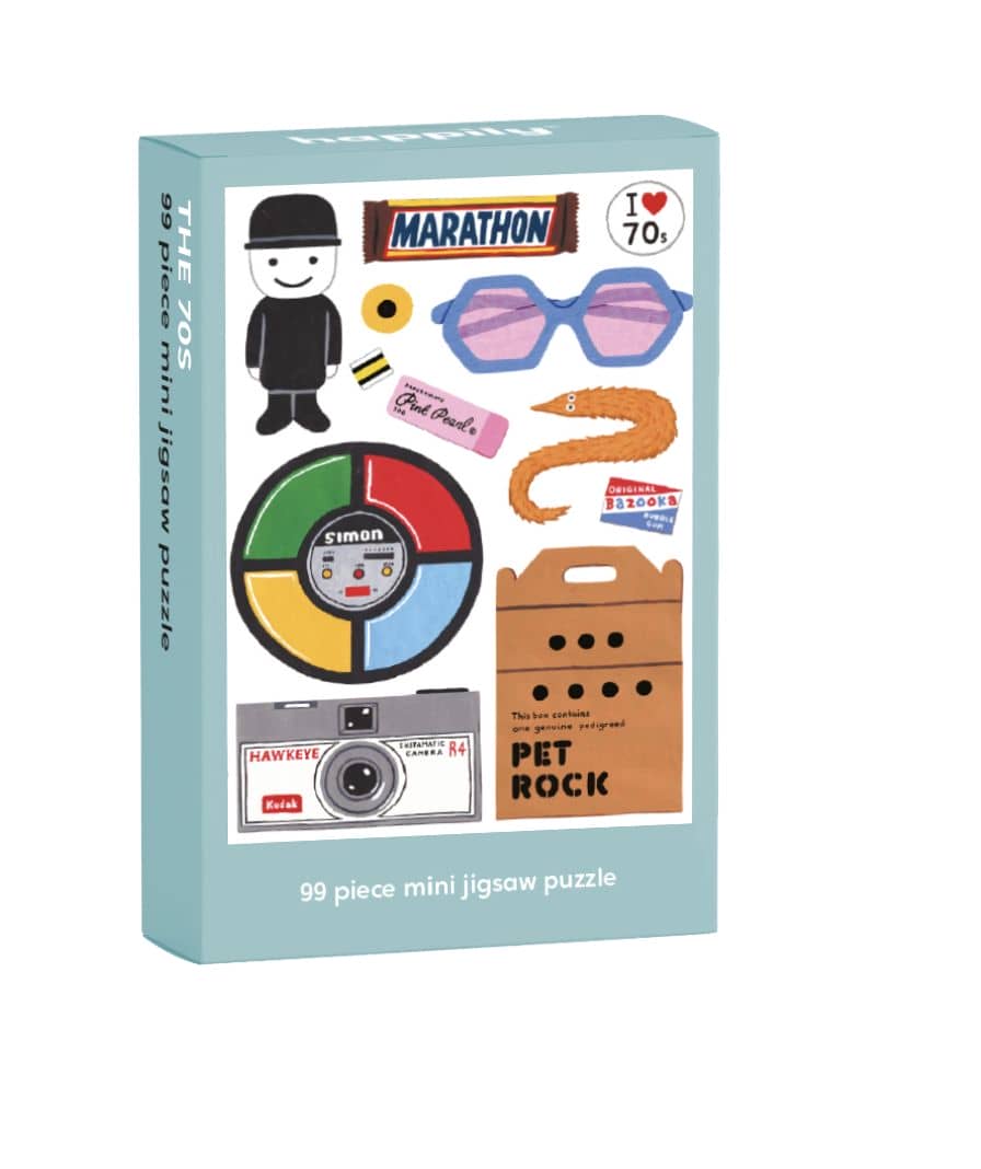 Happily Puzzle 99 Teile - In the 70s - Happily Puzzle 99 Teile - In the 70s - von Happily