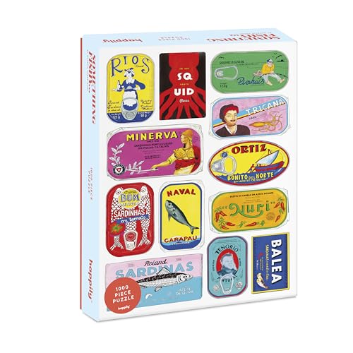 Something Fishy 1000 Teile Puzzle für Erwachsene | Food Food | Premium 100% recyceltes Brett | Modernes 1000 Teile Puzzle für Erwachsene | Happy Jigsaw Puzzle von Happily