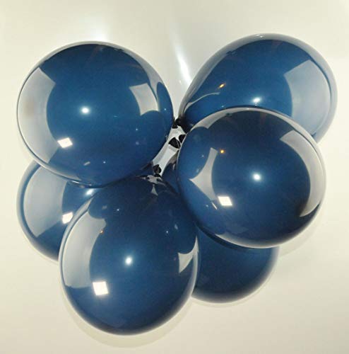 Happium Latex-Luftballons, 25,4 cm, Marineblau, 20 Stück von Happium