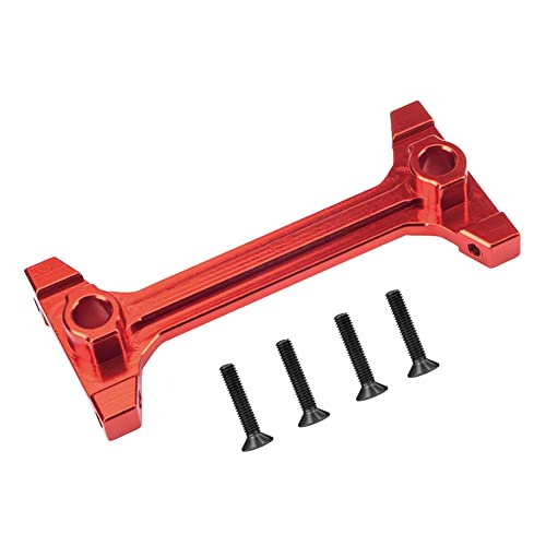 Happlignly Körperhalterung für 1/6 Axial SCX6 -RC-Crawler-Auto-Upgrade-Teile, Metall, Rot von Happlignly