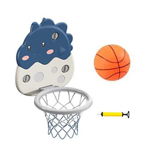 Happlignly Sportspielzeug-Basketballkorb-Set für Kinder mit Bällen und Ballpumpe, Basketballspielzeug Zum Aufhängen von Happlignly