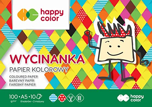 Happy Color HA 3710 1520-A10 Papierauflage, Mehrfarbig, 8x8 cms von Happy Color