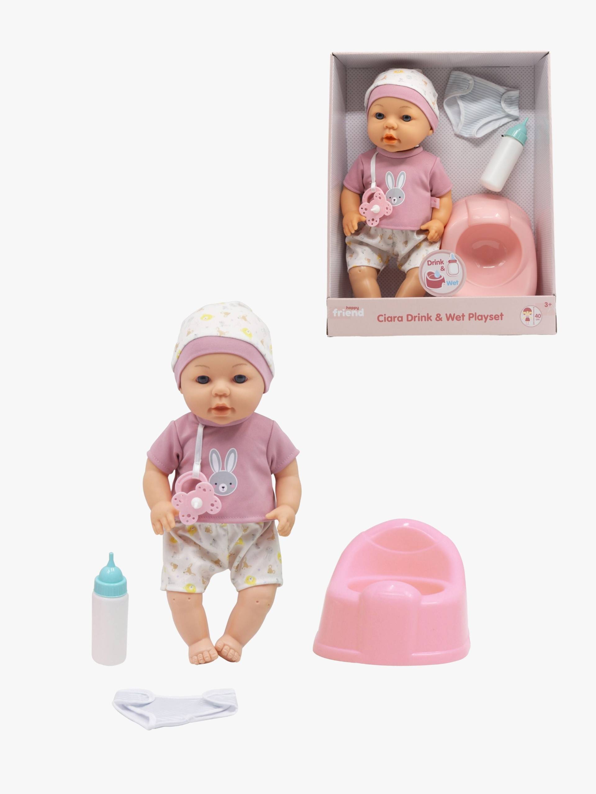 Happy Friend Puppe Mit Töpfchen Ciara 40 cm Happy Friend Puppe Mit Töpfchen Ciara 40 cm von Happy Friend