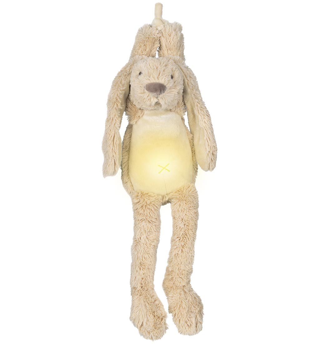 Happy Horse Kuscheltier m. Nachtlicht/Sound - 34 cm - Rabbit Ric - Happy Horse - One Size - Kuscheltiere von Happy Horse