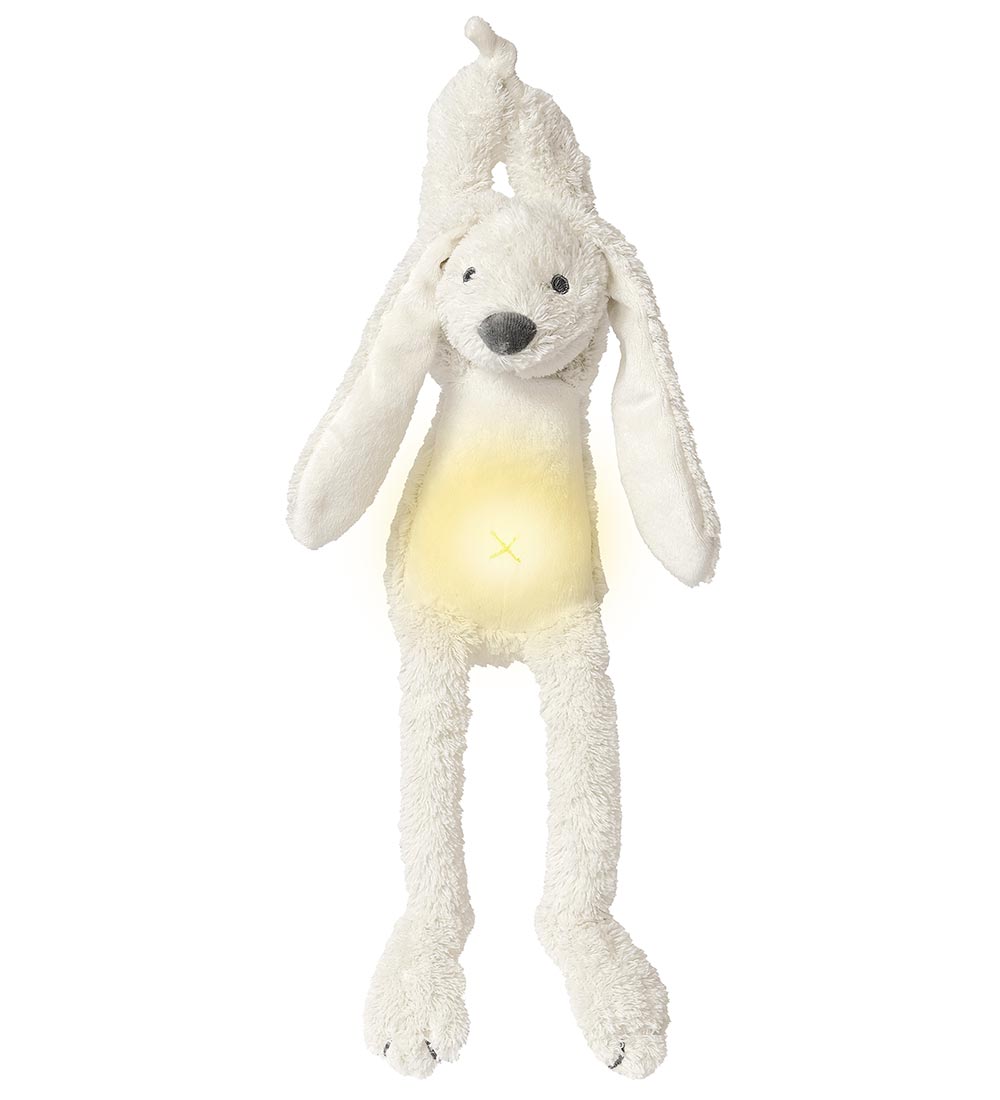 Happy Horse Kuscheltier m. Nachtlicht/Sound - 34 cm - Rabbit Ric - Happy Horse - One Size - Kuscheltiere von Happy Horse