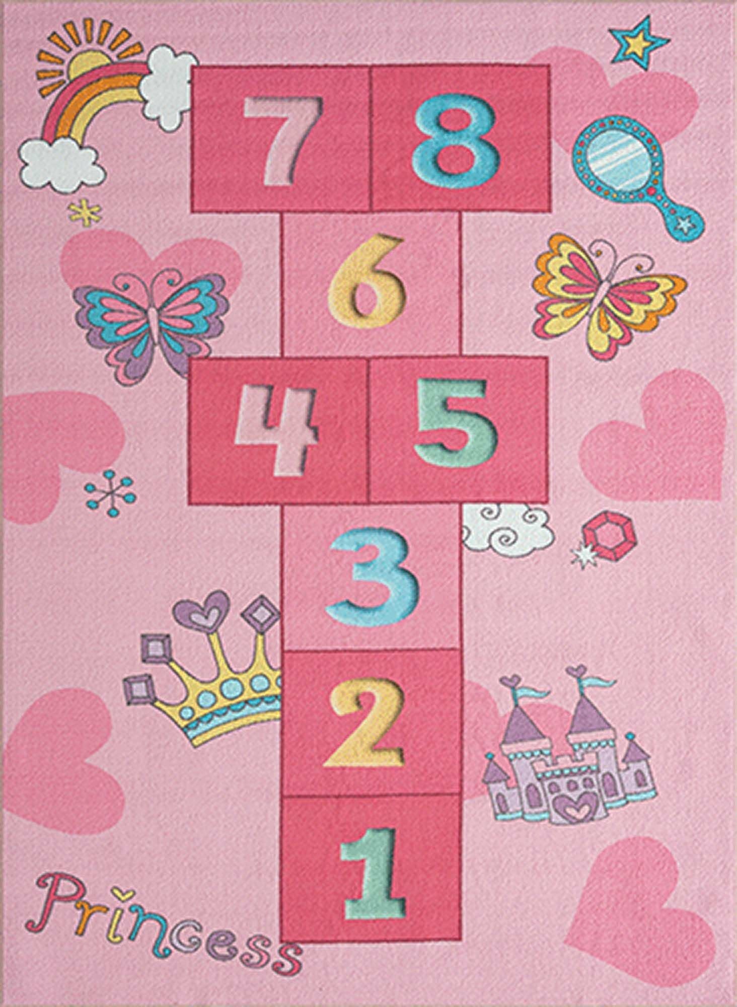 Happy Kids Teppich 120x160, Rosa Happy Kids Teppich 120x160, Rosa von Happy Kids