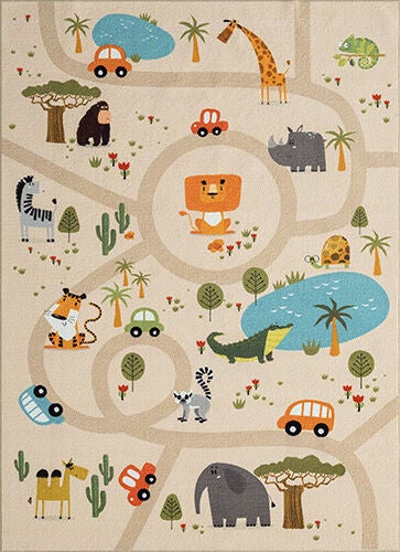 Happy Kids Teppich 140x200, Linne Happy Kids Teppich 140x200, Linne von Happy Kids