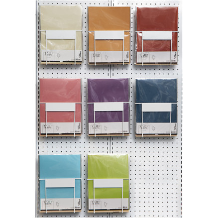 Pergamentpapier, A4, Blatt 210x297 mm, 100 g, Sortierte Farben, 8x10 P von Happy Moments