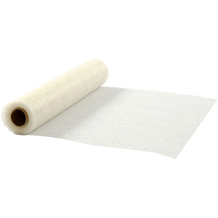Tischläufer, B 30 cm, Naturweiß, 10 m/ 1 Rolle Tischläufer, B 30 cm, Naturweiß, 10 m/ 1 Rolle von Happy Moments