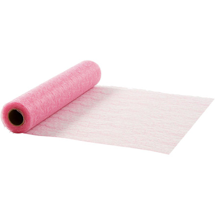 Tischläufer, B 30 cm, Rosa, 10 m/ 1 Rolle von Happy Moments