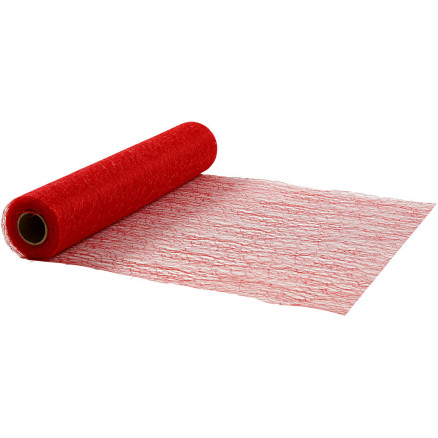 Tischläufer, B 30 cm, Rot, 10 m/ 1 Rolle von Happy Moments