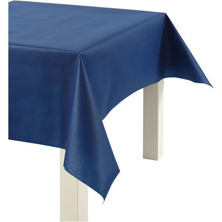 Tischtuch aus Stoffimitat, B 125 cm, 70 g, Dunkelblau, 10 m/ 1 Rolle Tischtuch aus Stoffimitat, B 125 cm, 70 g, Dunkelblau, 10 m/ 1 Rolle von Happy Moments