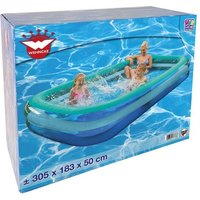 Jumbo-Pool, aufgebl.ca.305x183x50 cm von Happy People GmbH & Co KG