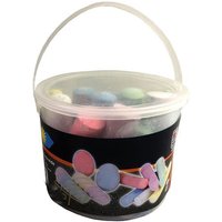 Straßenkreide Eimer, 17 Stück von Happy People GmbH & Co KG