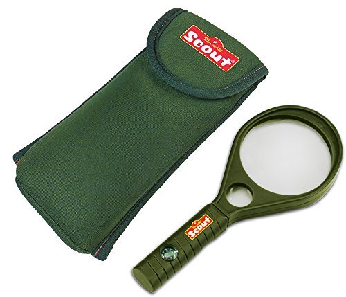 Happy People Echte 19338 Scout Lupe mit Neoprenguerteltasche Handlupe von Happy People
