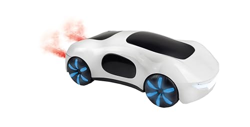 Happy People Furious Flash RC Auto 25cm – Ferngesteuertes Auto mit 360° Drehung, Seitwärtsfahren, LED, Rauch-Effekt mit Wasserdampf, wiederaufladbarer Akku, Stuntauto für Kinder von Happy People
