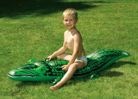 Krokodil, 145x45 cm Badespass für Kinder Krokodil, 145x45 cm Badespass für Kinder von Happy People