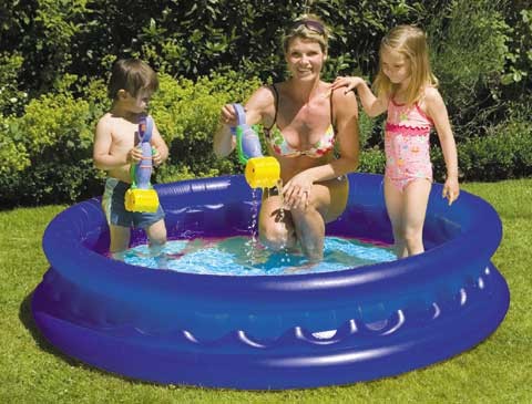 Pool Galaxy für Kinder, 150 x 35 cm von Happy People