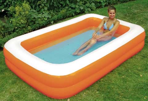 Pool für die ganze Familie Größe 250x165x40 cm von Happy People