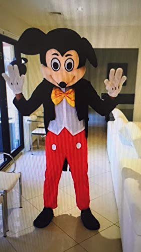 Mickey Maus und Minnie Maus Halloween-Kostüm für Erwachsene L mehrfarbig von Happy Shop