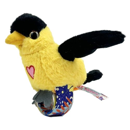 Happy Yappers Interaktiver Plüschvogel Pirol – Nachsprech-Modus, Musik & Chirping Sounds, Schlafmodus, Wiederaufladbar, Ideal für Kinder ab 18 Monaten, Inklusive USB-C-Ladekabel Happy Yappers Interaktiver Plüschvogel Pirol – Nachsprech-Modus, Musik & Chirping Sounds, Schlafmodus, Wiederaufladbar, Ideal für Kinder ab 18 Monaten, Inklusive USB-C-Ladekabel von Happy Yappers