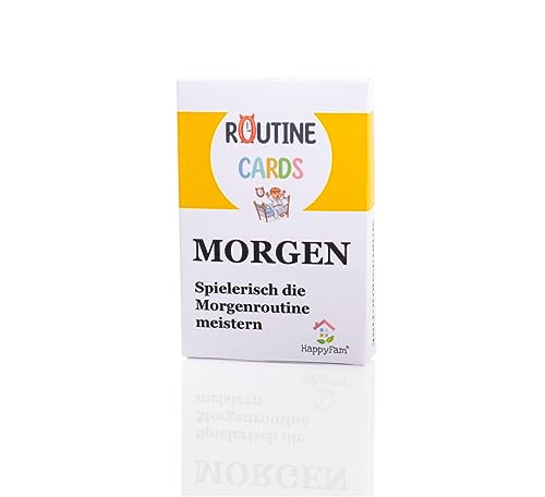 Routine Cards Morgen, Bildkarten Tagesablauf Flashcards Morgenroutine Morgenritual spielerisch Routine Cards Morgen, Bildkarten Tagesablauf Flashcards Morgenroutine Morgenritual spielerisch von HappyFam