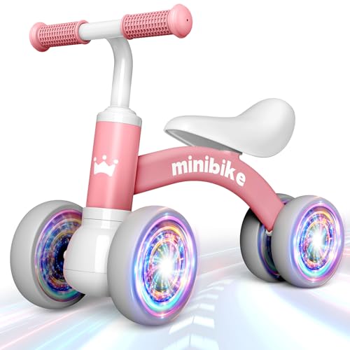 HappyGoLucky Spielzeug ab 1 2 Jahr, Baby Lauflernrad 10-24 Monate mit Vierrädriger Leuchtender Kinderspielzeug Geschenke für Jungen Mädchen Ostergeschenke Kinder HappyGoLucky Spielzeug ab 1 2 Jahr, Baby Lauflernrad 10-24 Monate mit Vierrädriger Leuchtender Kinderspielzeug Geschenke für Jungen Mädchen Ostergeschenke Kinder von HappyGoLucky