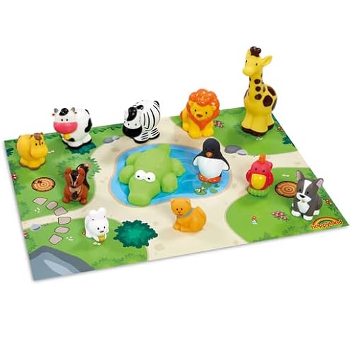 HappyLand Happy Animal Collection für Kinder ab 2 Jahren Tierspielset Tierfiguren Plastiktiere Frühlernzentrum Happy Land Spielzeugsets Zoo Spielset Kinderfiguren HappyLand Happy Animal Collection für Kinder ab 2 Jahren Tierspielset Tierfiguren Plastiktiere Frühlernzentrum Happy Land Spielzeugsets Zoo Spielset Kinderfiguren von HappyLand