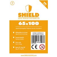 Shield 7 - 100 Super Premium Kartenhüllen für Kartengröße 65 x 100 mm von Happyshops