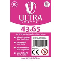 Shield Ultra Matte 10 - 100 Super Sleeves für Kartengröße 43 x 65 mm Shield Ultra Matte 10 - 100 Super Sleeves für Kartengröße 43 x 65 mm von Happyshops