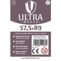 Shield Ultra Matte 2 - 100 Super Sleeves für Kartengröße 57,5 x 89 mm Shield Ultra Matte 2 - 100 Super Sleeves für Kartengröße 57,5 x 89 mm von Happyshops