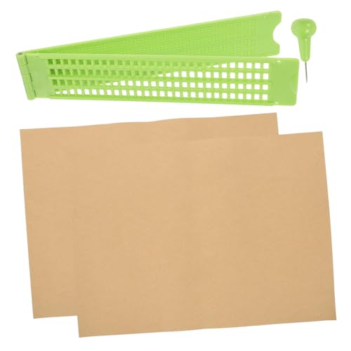 Happyyami 1 Satz Braille-tafel Stift Blind Braille-schreibplatte Planke Lehre Braille-schreibtafel Schreibpapier Braille-zubehör Braille-Platte Plastik Light Green Happyyami 1 Satz Braille-tafel Stift Blind Braille-schreibplatte Planke Lehre Braille-schreibtafel Schreibpapier Braille-zubehör Braille-Platte Plastik Light Green von Happyyami