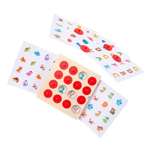 Happyyami 1 Satz Gedächtnistrainingsspiel für Pädagogisches Kognitiven Fähigkeiten Logischem und Sozialer Interaktion Attraktives Design für Unvergessliche Spielzeiten Happyyami 1 Satz Gedächtnistrainingsspiel für Pädagogisches Kognitiven Fähigkeiten Logischem und Sozialer Interaktion Attraktives Design für Unvergessliche Spielzeiten von Happyyami