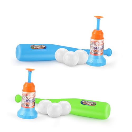 Happyyami 1 Schachtel Baseball Wurfmaschine für Kreatives Baseball Launcher für Drinnen und Draußen und Bällen Fördert Schlagtechnik und Motorik Zufällige Farbe von Happyyami