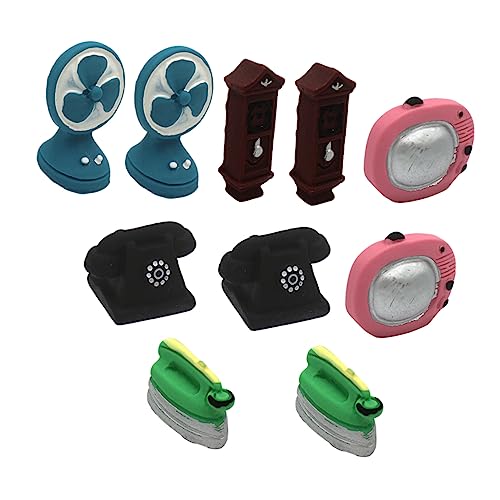 Happyyami 10 Stück Home Appliance Model Ornamente Mini Möbelmodell Tell dir vor, zu Kinderspielzeug kleine möbel Harz Happyyami 10 Stück Home Appliance Model Ornamente Mini Möbelmodell Tell dir vor, zu Kinderspielzeug kleine möbel Harz von Happyyami