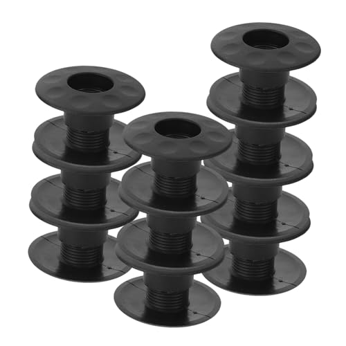 Happyyami 10st Kickermaschine Tischfußballtische Fußballbälle Buchsen Für Tischfußball Kleiner Fußball Kickerbuchsen Mini-fußball Tischfußballspiel Tischfußballzubehör Black Plastik Happyyami 10st Kickermaschine Tischfußballtische Fußballbälle Buchsen Für Tischfußball Kleiner Fußball Kickerbuchsen Mini-fußball Tischfußballspiel Tischfußballzubehör Black Plastik von Happyyami
