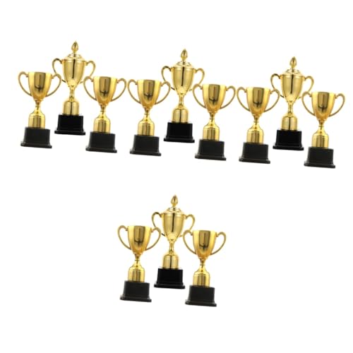 Happyyami 12 STK Kindertrophäe Sportpokal für Kinder Gewinner Trophäe Spielzeug Geschenke Spielzeuge Trophäen für Spiele Trophäenspielzeug für Kinder schmücken Produkte für Kinder Plastik von Happyyami