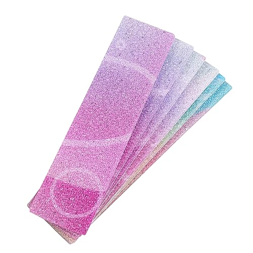 Happyyami 12 Stück Aufkleber mit grober Textur Streifen zappeln Sinnesgegenstände für den Unterricht Sinnesraum Angst sensorischer Aufkleber angstreduzierender Aufkleber PVC von Happyyami